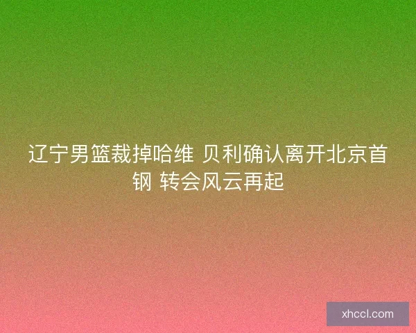 辽宁男篮裁掉哈维 贝利确认离开北京首钢 转会风云再起
